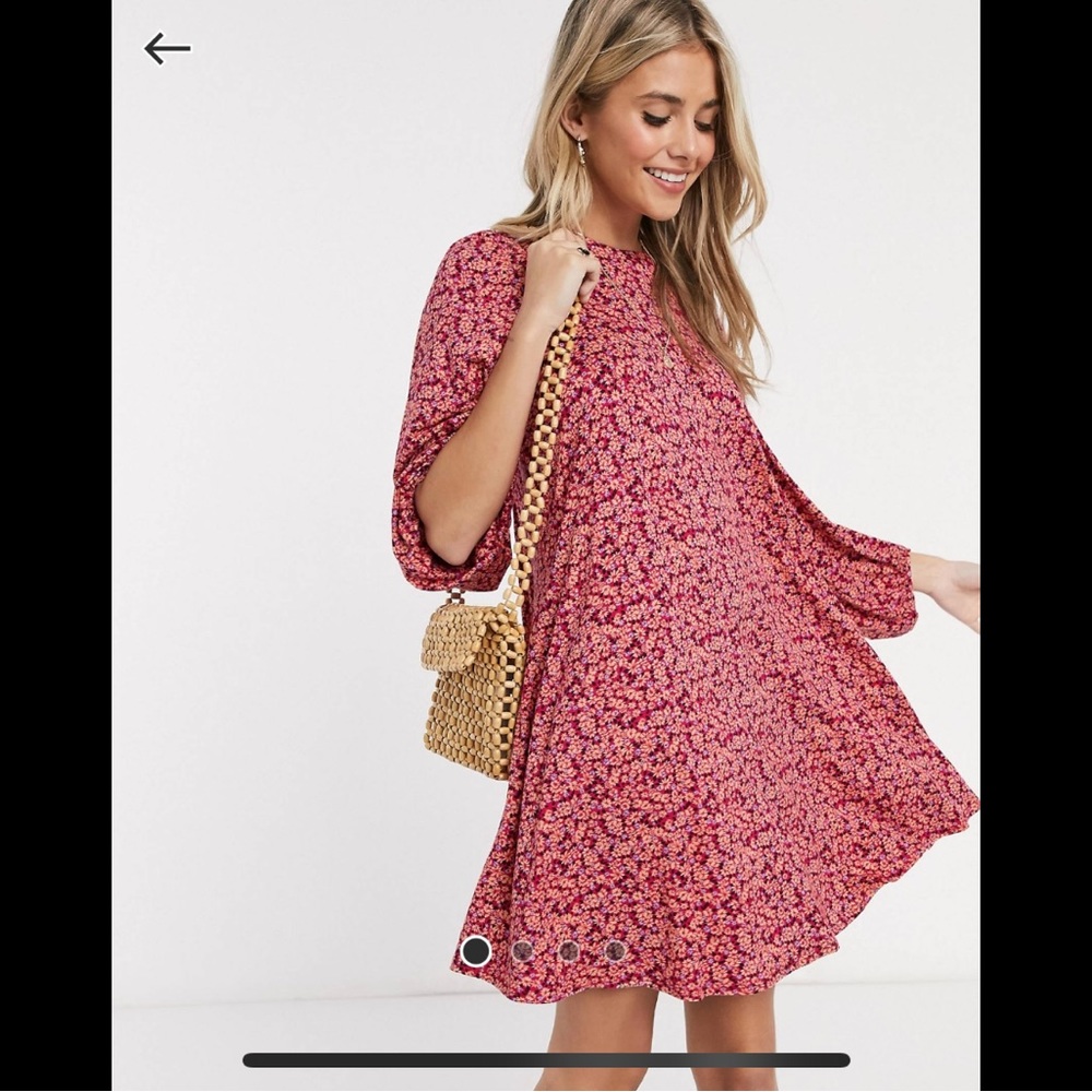 ASOS DESIGN Soft Floral Dress
